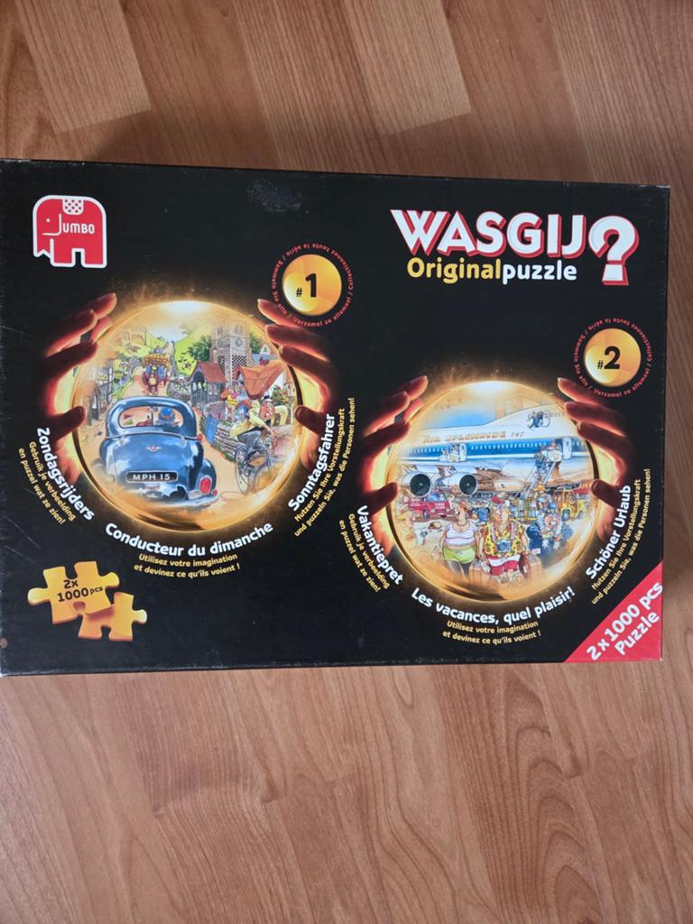 Wasgij puzzels, Hobby en Vrije tijd, Denksport en Puzzels, Ophalen, 500 t/m 1500 stukjes, Zo goed als nieuw