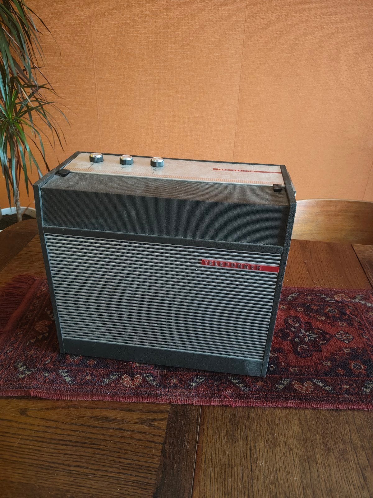 Vintage Telefunken Musikus 509V Platenspeler, Ophalen of Verzenden, Gebruikt, Platenspeler, Overige merken