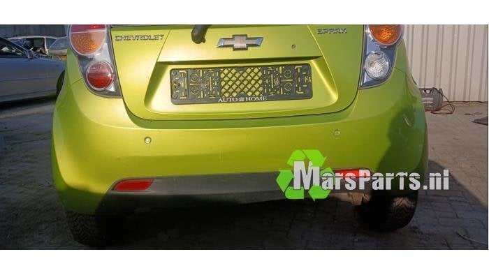 Achterbumper van een Chevrolet Spark, Gebruikt, -, Ophalen of Verzenden, Bumper