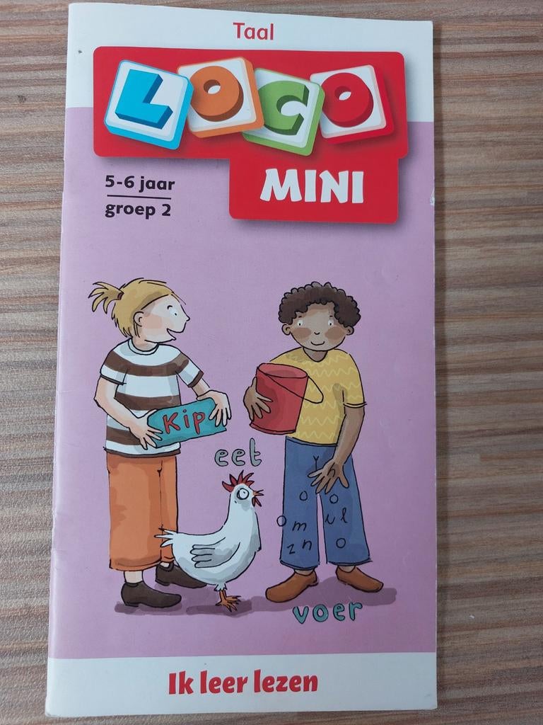 Loco Mini: Ik leer lezen (5-6 jaar), Ophalen of Verzenden, Zo goed als nieuw, Taal en Lezen