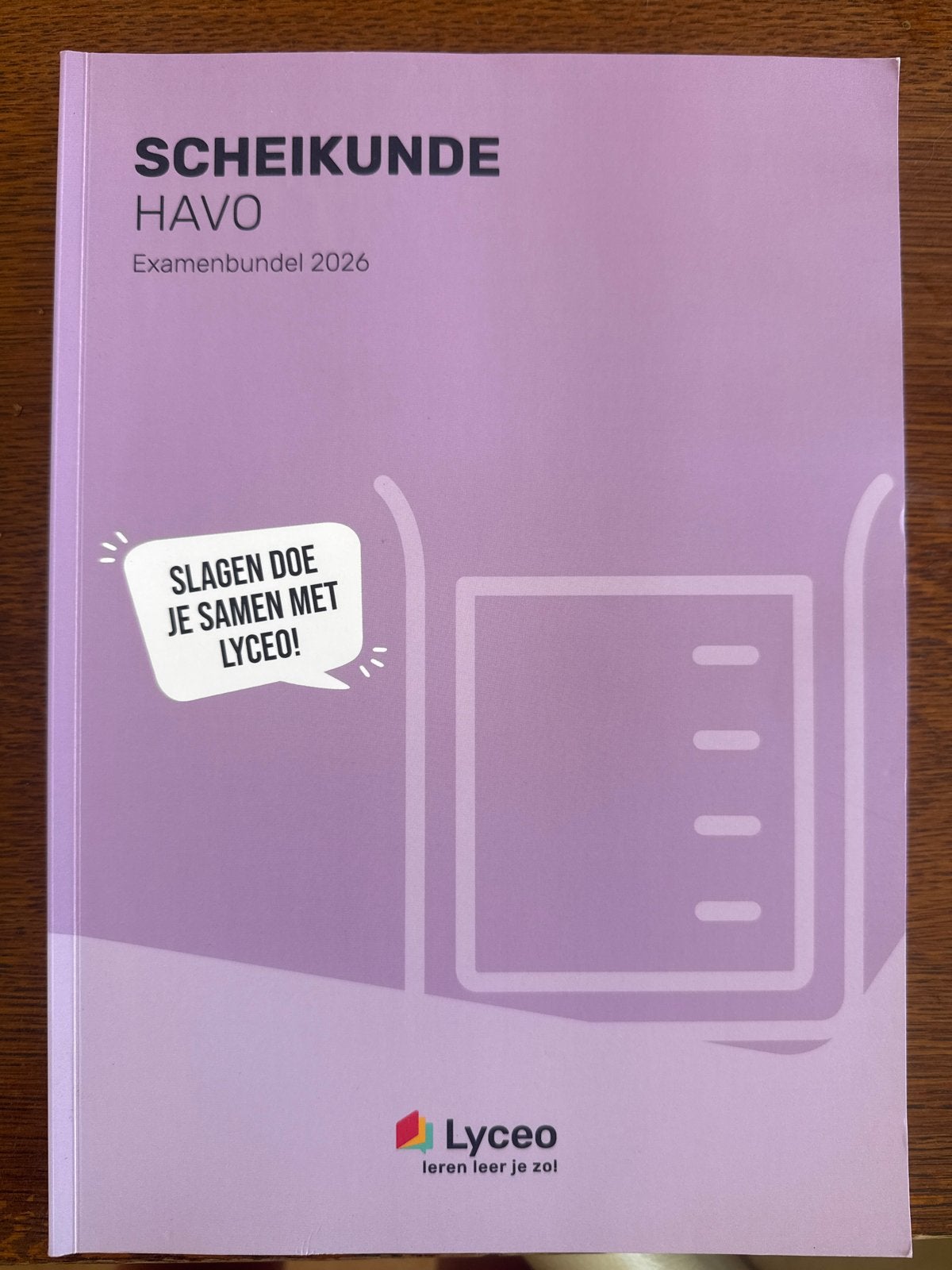 Lyceo HAVO Scheikunde Examenbundel 2026, Ophalen of Verzenden, Beta, Zo goed als nieuw, Overige niveaus