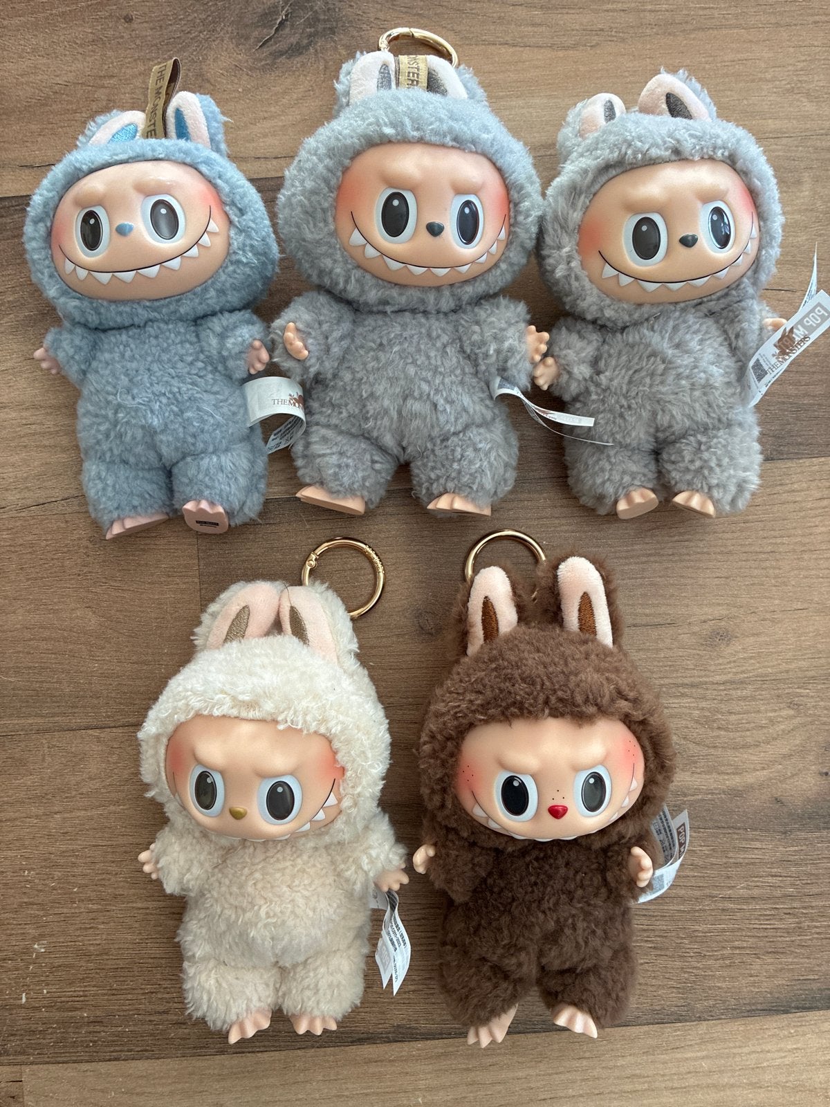 Pop Mart The Monsters Bunny Plush Sleutelhanger, Overige merken, Overige karakters, Konijn, Ophalen of Verzenden