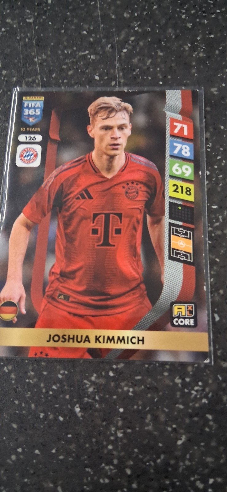 FIFA 365 Panini Adrenalyn XL Joshua Kimmich Bayern München, Ophalen of Verzenden, Zo goed als nieuw, Buitenlandse clubs, Spelerskaart