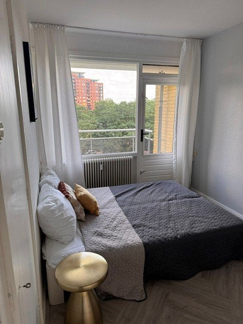 Tweepersoonsbed compleet - incl. nieuwe matrassen, Ophalen, Wit, Tweepersoons, Zo goed als nieuw