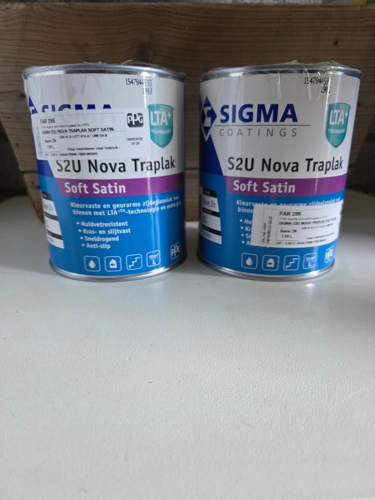 Sigma S2U Nova Traplak Soft Satin, Ophalen of Verzenden, Nieuw