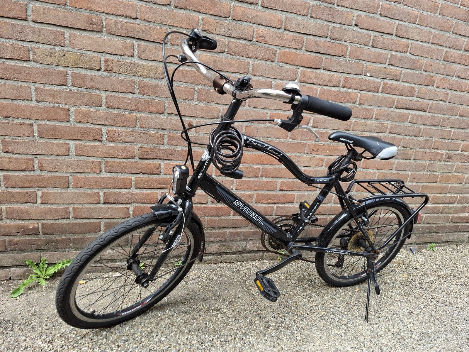 Te koop fiets 20 inch, Fietsen en Brommers, 20 inch of meer, Gebruikt, Velgrem, Versnellingen