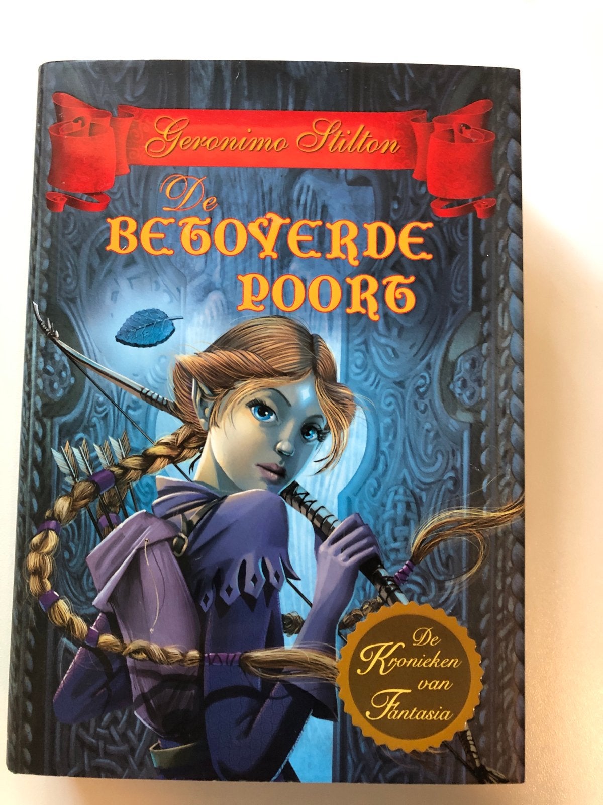 Geronimo Stilton: De Betoverde Poort - Kronieken van Fantasi, Ophalen of Verzenden, Zo goed als nieuw