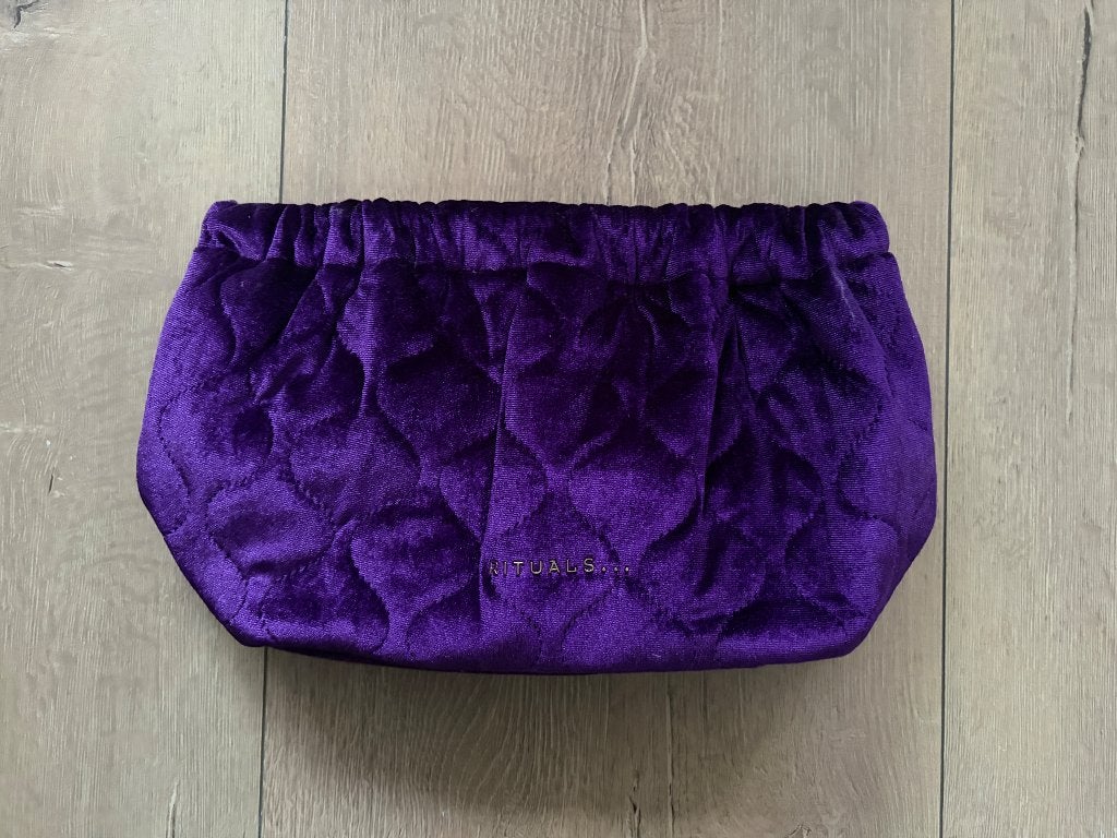 Rituals toilettas / clutch nieuw, Ophalen of Verzenden, Nieuw, Paars, Dame