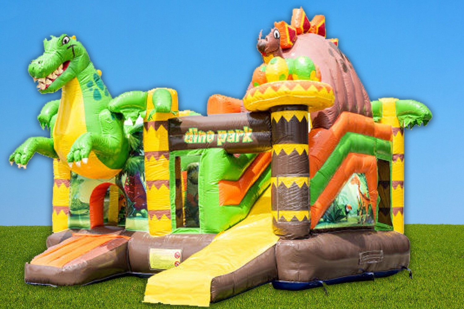 Springkussen dinoland large, Ophalen, Zo goed als nieuw, Overige