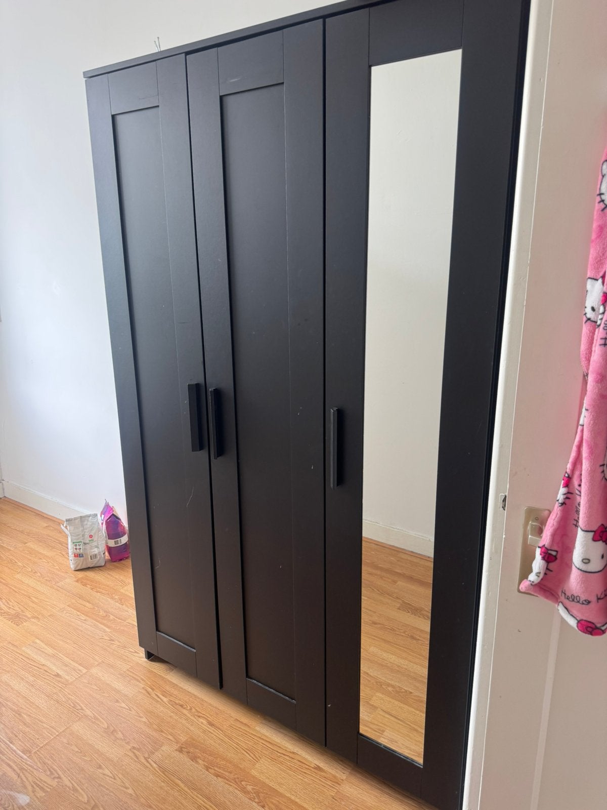 Ikea Brimnes kast zwart, Huis en Inrichting, Kasten | Kledingkasten, Ophalen, Gebruikt, 50 tot 100 cm, 150 tot 200 cm