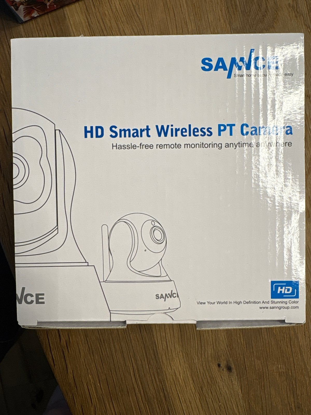 SANVCE HD Smart Draadloze PT IP Camera - Nieuw in doos, Ophalen of Verzenden, Nieuw, Binnencamera