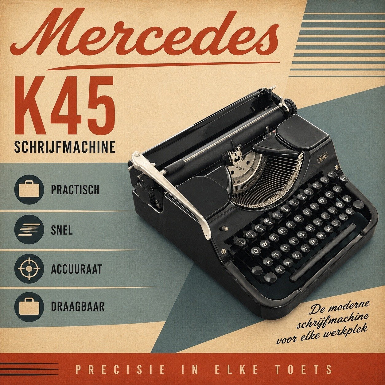 Mercedes K45 uit 1956, vakkundig gereviseerd, Ophalen of Verzenden, Zo goed als nieuw