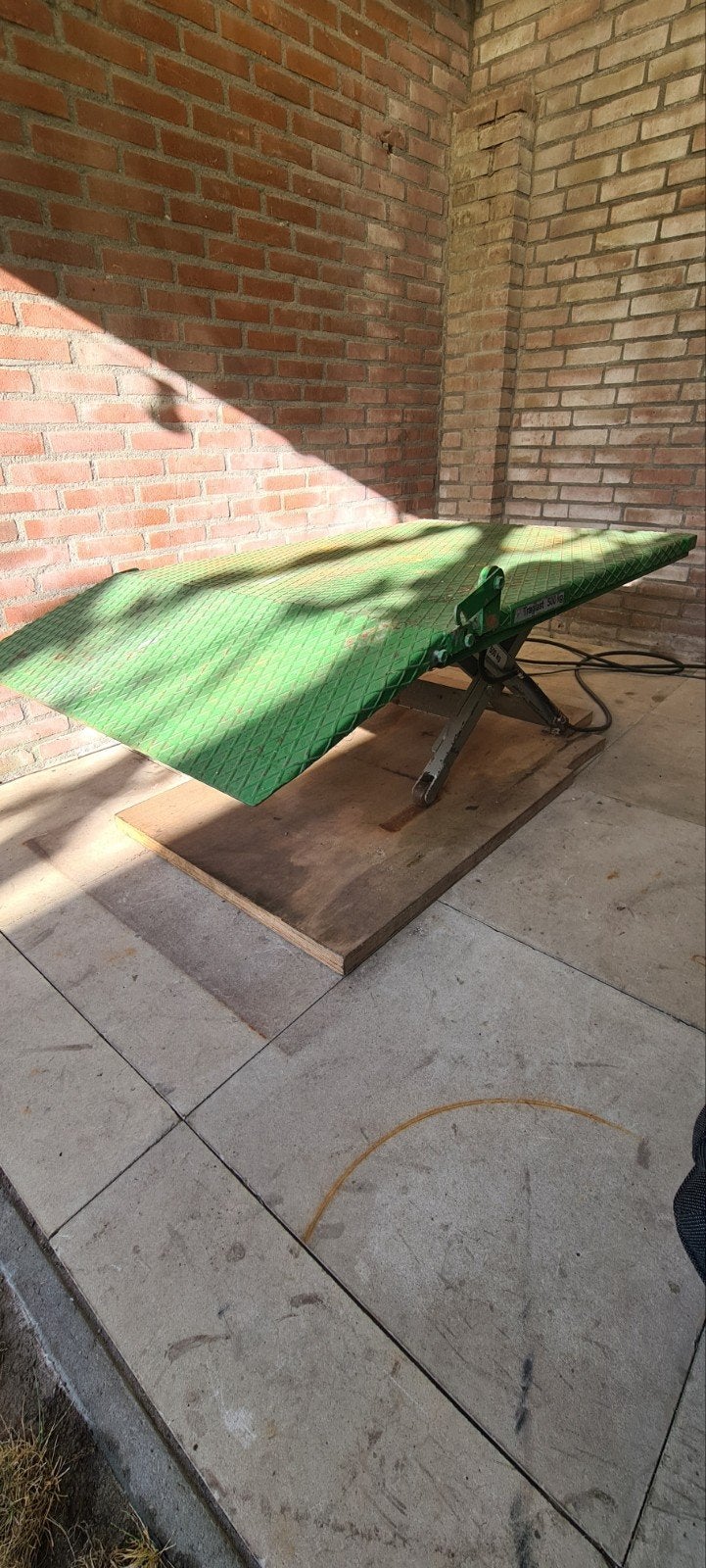 Heftafel tot 500KG hydrolise/elektrische, Ophalen