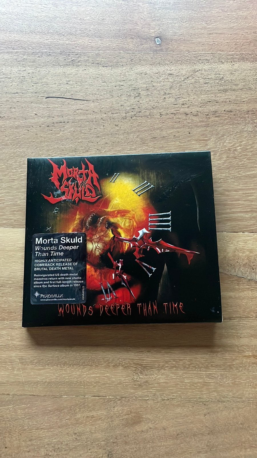 Morta Skuld - Wounds Deeper Than Time CD Digi 2017, Ophalen of Verzenden, Zo goed als nieuw