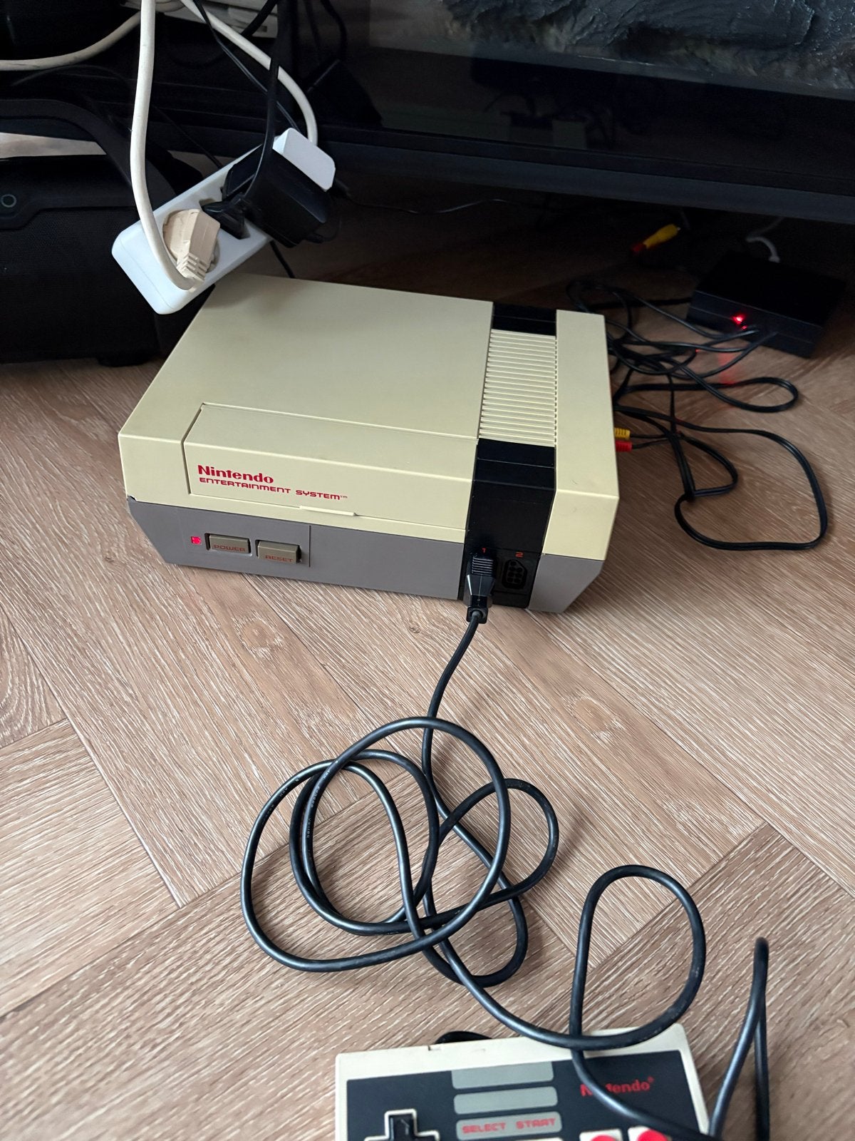 Goed werkende Nintendo NES, Ophalen of Verzenden, Gebruikt, Met 2 controllers, Met games