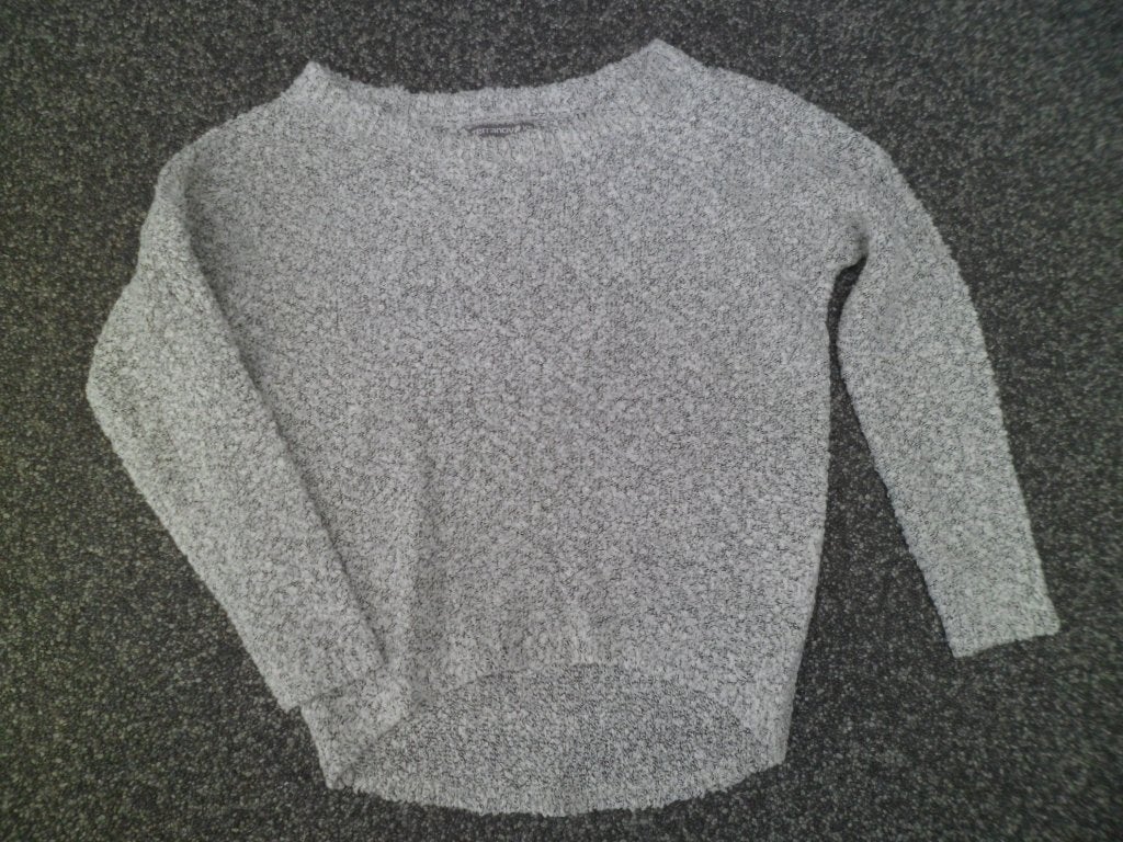 Dames Trui XS Grijs wijde hals Terranova, Kleding | Dames, Ophalen of Verzenden, Terranova, Maat 34 (XS) of kleiner, Grijs