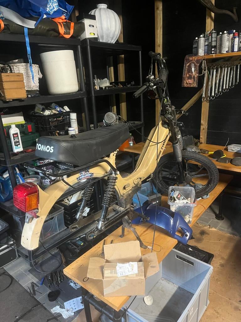 Partij onderdelen piaggio tomos quartz skipper, Ophalen of Verzenden, Gebruikt