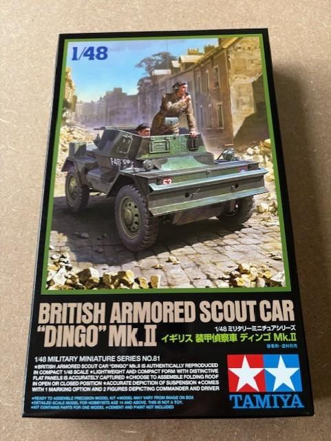 Tamiya / 1:48 / Dingo scout  / 1/48, Verzenden, 1:32 tot 1:50, Overige typen, Nieuw