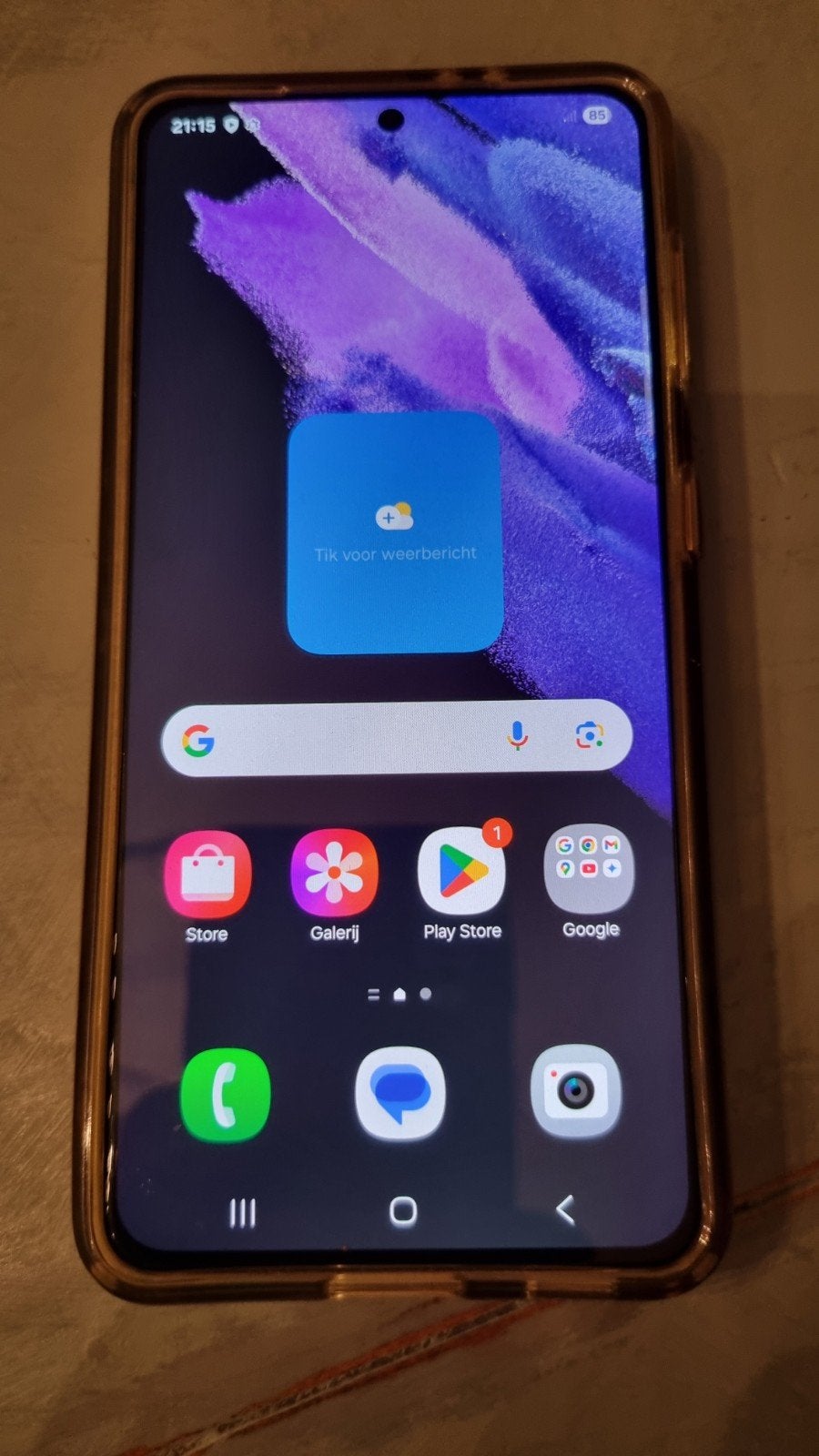 Samsung Galaxy S21 5G, Gebruikt, Paars, Touchscreen, Ophalen of Verzenden