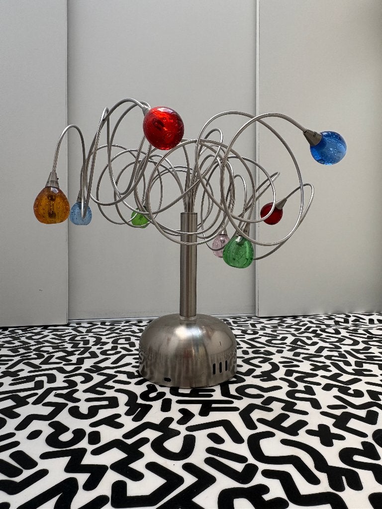 Harco Loor(-stijl) hanglampen - strawberry, Ophalen, Gebruikt, Glas, Harco Loor - strawberry