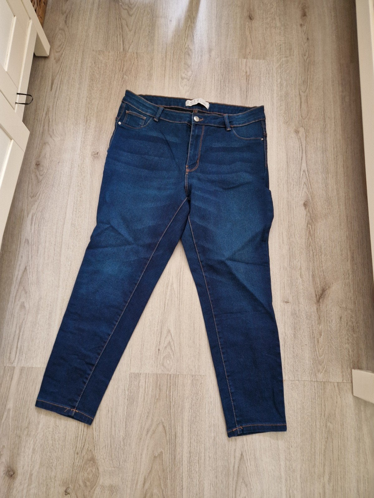 Mooie stretch spijkerbroek Primark maat 48 (korte dames), Overige jeansmaten, Ophalen of Verzenden, Zo goed als nieuw, Primark