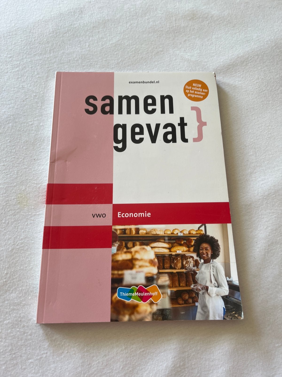Examenbundel samengevat VWO Economie ThiemeMeulenhoff, Ophalen of Verzenden, Gamma, Zo goed als nieuw, WO