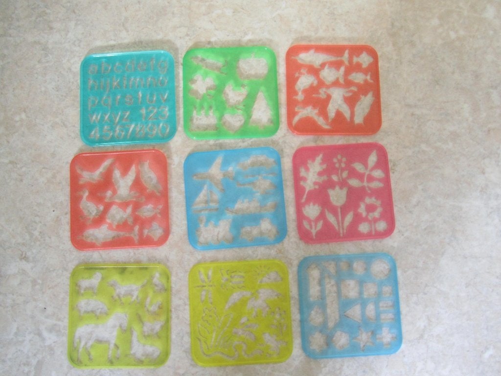 Tupperware Sjablonen - 9 stuks, Ophalen of Verzenden, Zo goed als nieuw, Overige typen