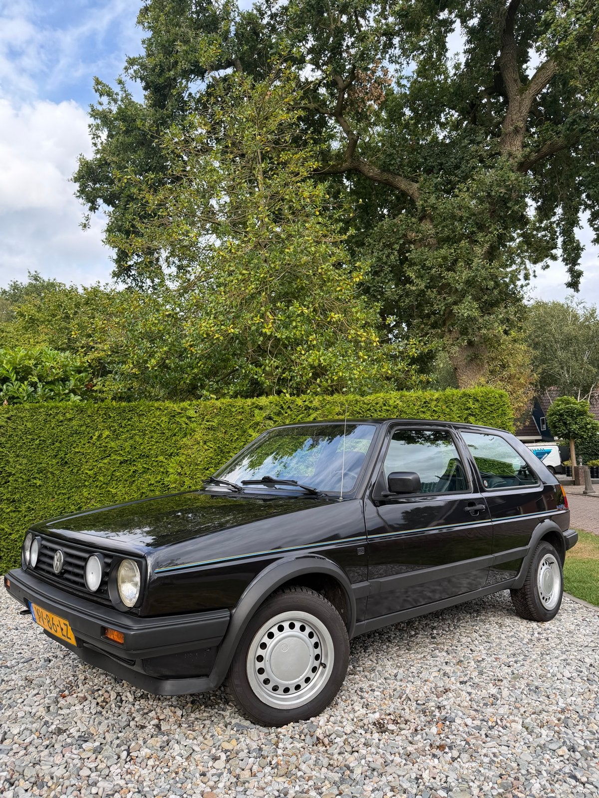 Volkswagen Golf 1.6 CL 1990, Voorwielaandrijving, 4 cilinders, Zwart, 1200 kg