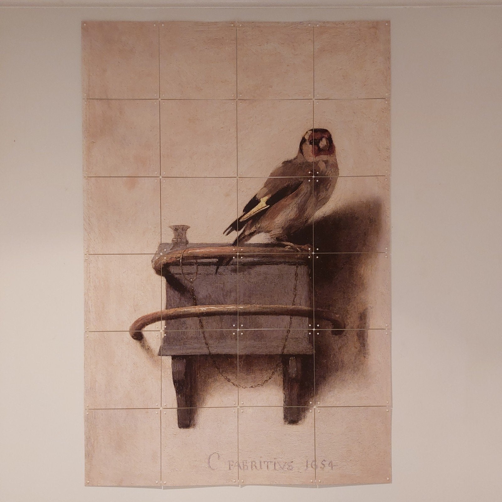 ixxi muur art Het Puttertje - Carel Fabritius, Ophalen, Overige ondergronden, Dieren, Klassiek