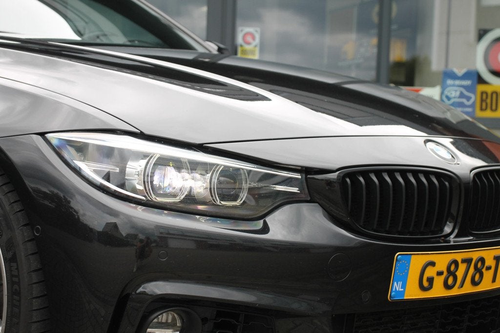 BMW 4 Serie Gran Coupé 418i High Executive Edition  Auto, Auto's, Automaat, 12 maanden, Gebruikt, Zwart