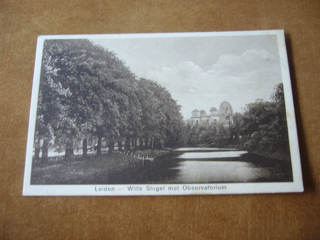 LEIDEN  =  WITTE SINGEL MET OBSERVATORIUM   1935, Verzenden, 1920 tot 1940, Gelopen, Zuid-Holland
