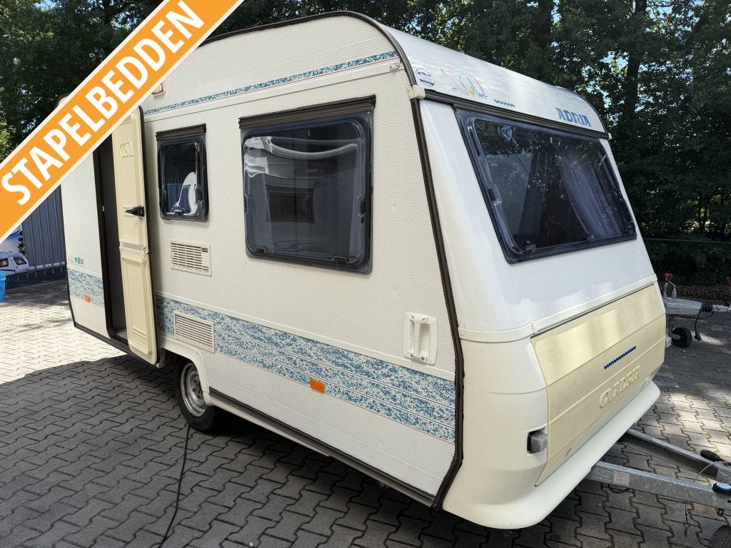 Adria Unica B 390 DB STAPELBEDDEN - TENT - LICHTGEWICHT!, Standaardzit, Dwarsbed, Bedrijf, 750 - 1000 kg