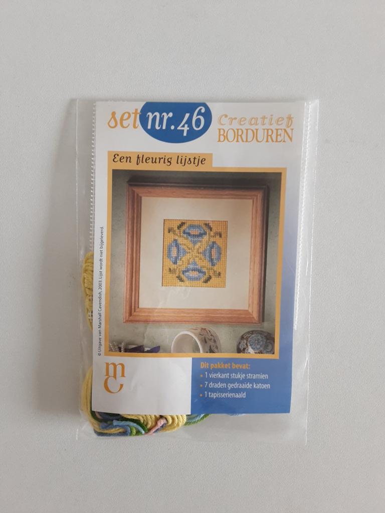 Borduurpakket Creatief borduren., Ophalen of Verzenden, Nieuw, Handborduren, Borduurpakket