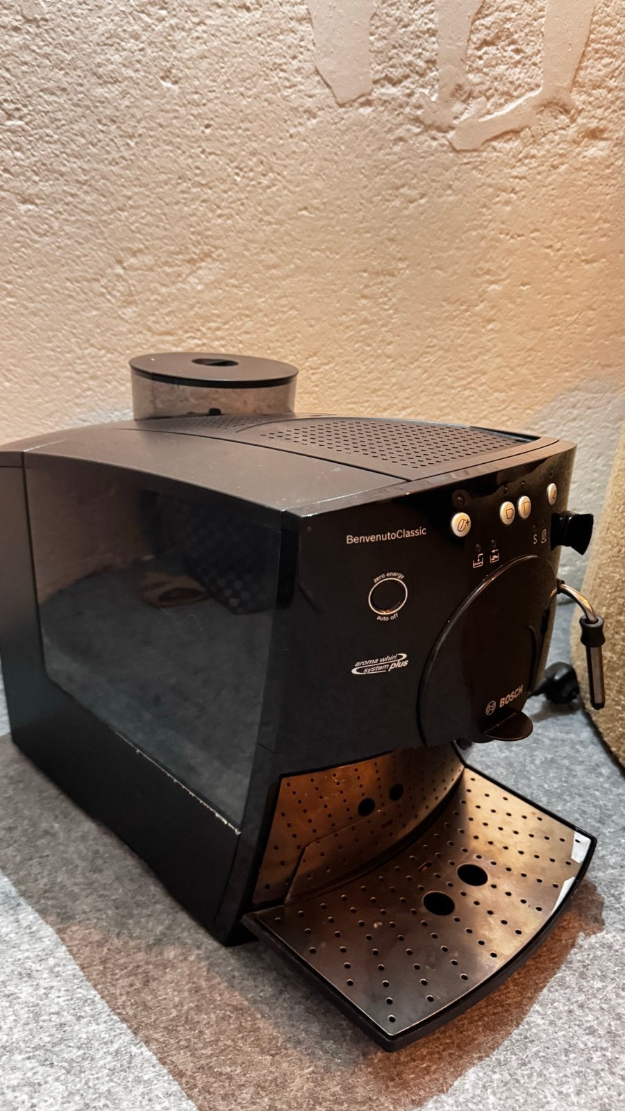 Bosch BenvenutoClassic Espresso Apparaat - Zwart, Witgoed en Apparatuur, Afneembaar waterreservoir, Gebruikt, Espresso apparaat