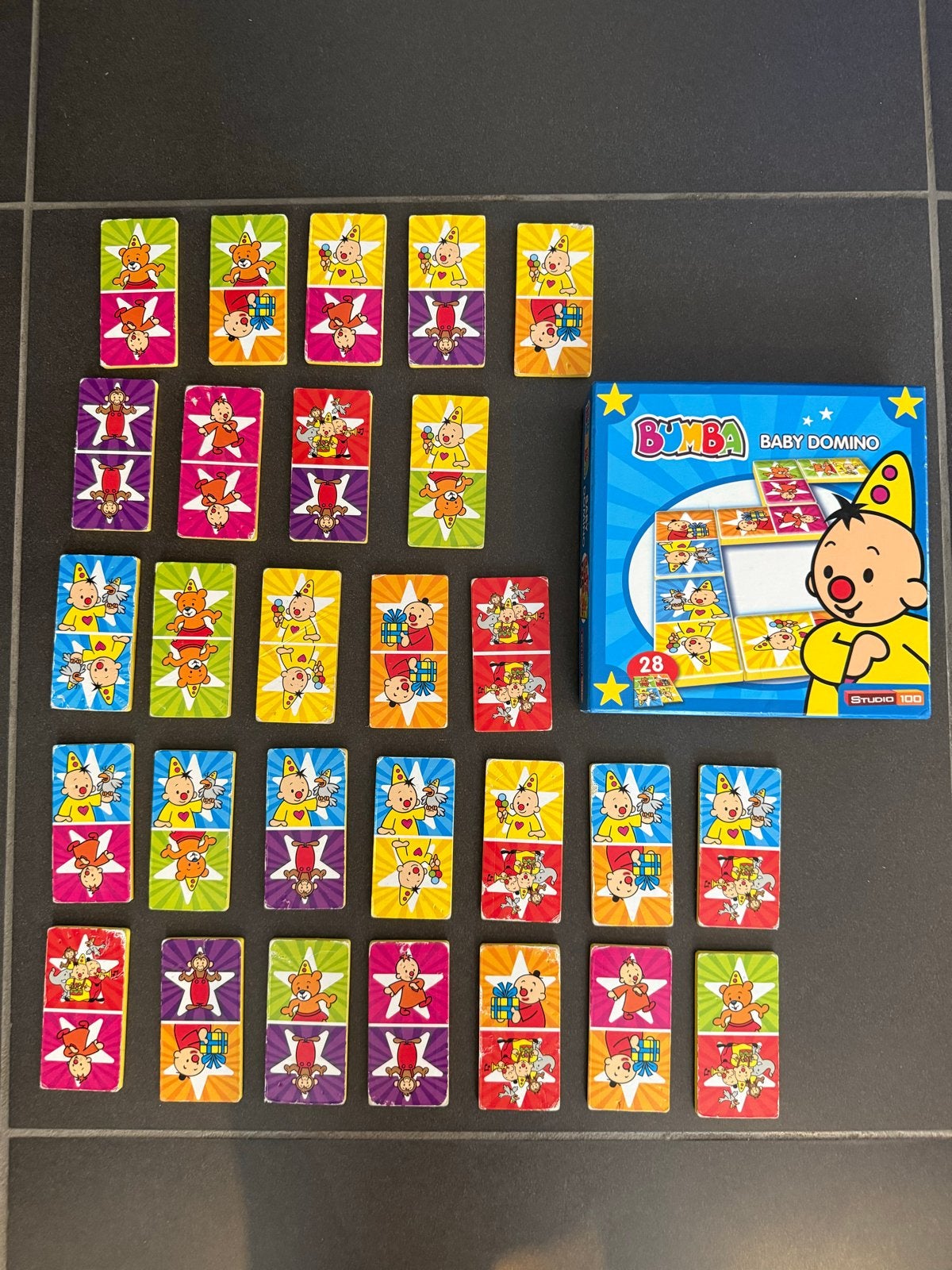 Bumba baby domino - veel gebruikt, Verzenden, Gebruikt, Overige typen