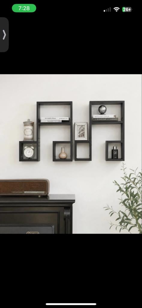 2x Nieuwe Muzieknoten Planken - Decoratieve Wandplanken, Ophalen of Verzenden, Zo goed als nieuw