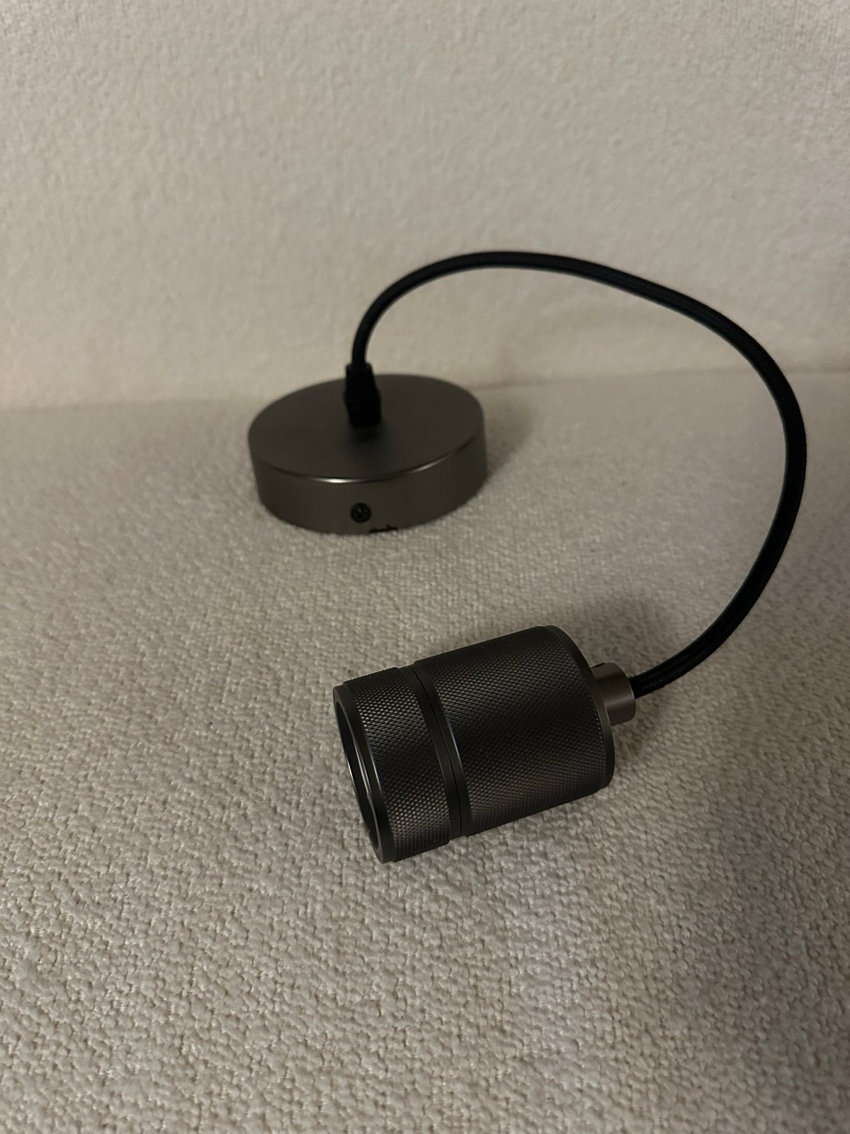 5 Gun metal lamp pendels - Nieuw, Ophalen, Nieuw, Metaal, Minder dan 50 cm