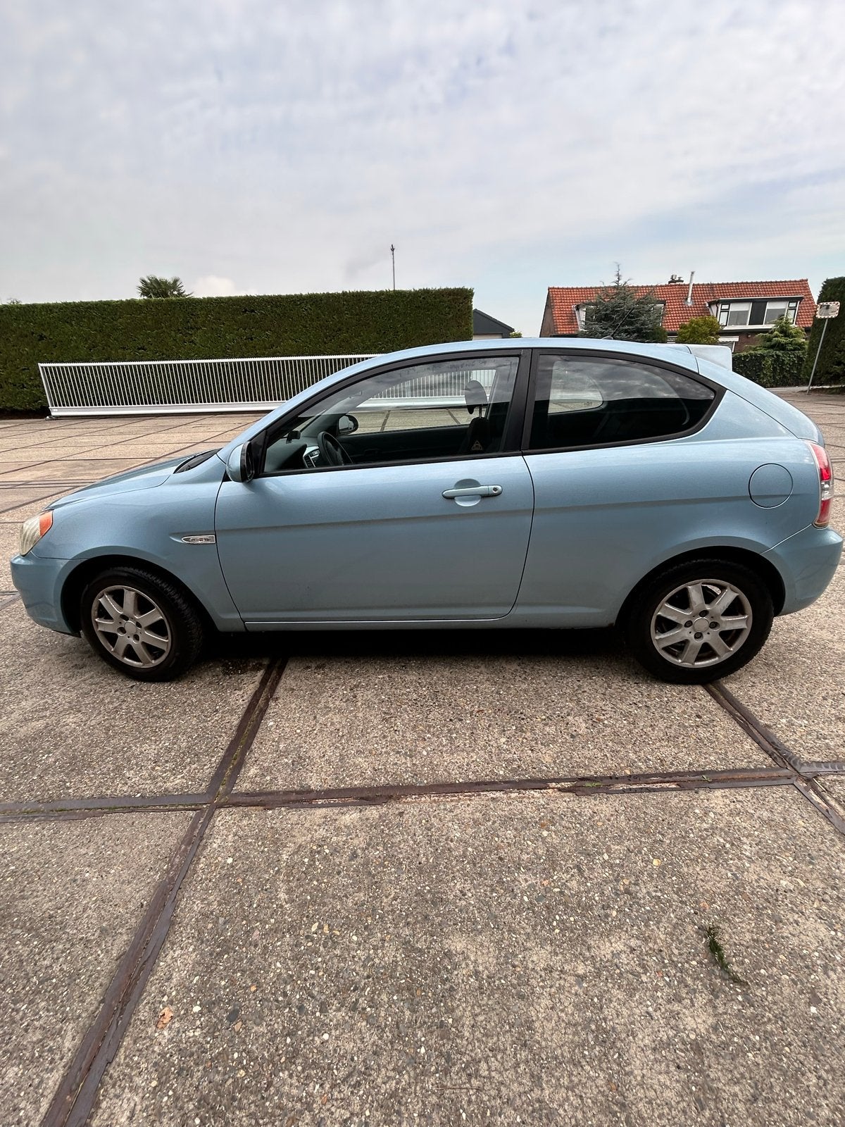 Hyundai Accent 1.4 3DRS 2008 Blauw, Voorwielaandrijving, Accent, 4 cilinders, Blauw