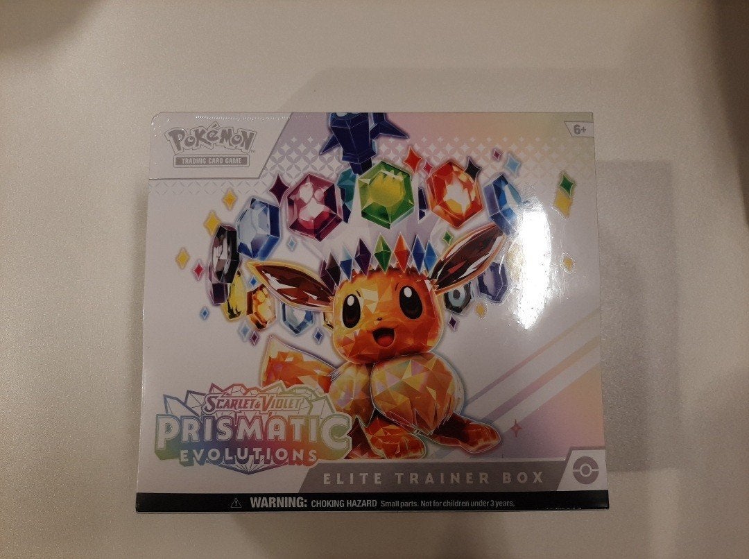 pokemon prismatic evolutions etb, Ophalen