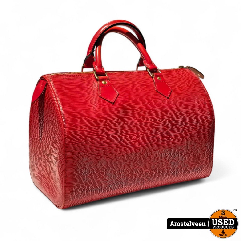 Louis Vuitton Red Epi Leather Speedy 30 1994 | Nette Staat, Louis Vuitton, Gebruikt, Support@louisvuitton.com, 2 Rue du Pont Neuf
75001 Paris
France