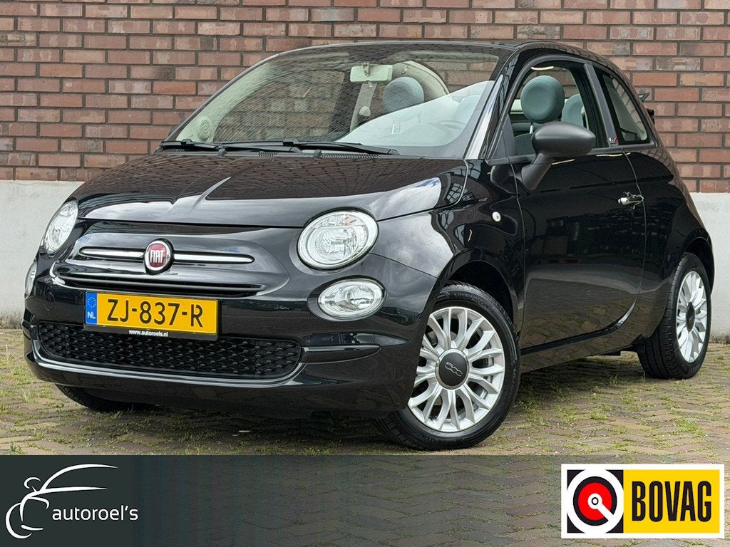 Fiat 500 C 1.2 Young Cabrio Softtop / Navigatie / 1e Eigenaa, Voorwielaandrijving, Stof, Gebruikt, 4 cilinders