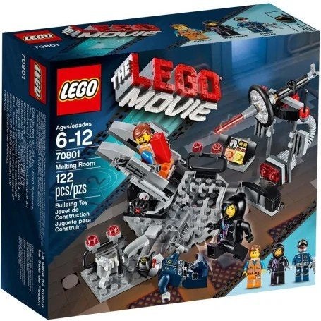 Lego The Lego Movie 70801 Melting Room - Compleet, Gebruikt, Overige thema's, Lego, Inclusief instructies