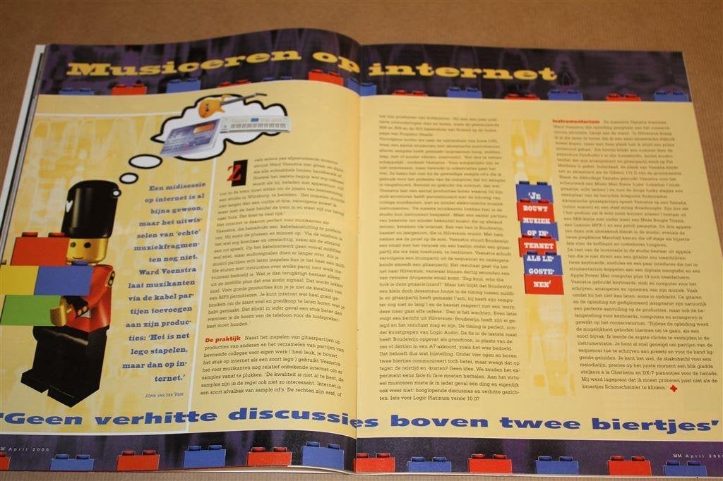 Music Maker, nr. 4, 2000. Maandblad muziekbeofenaar., Ophalen of Verzenden, Gelezen, Artiest