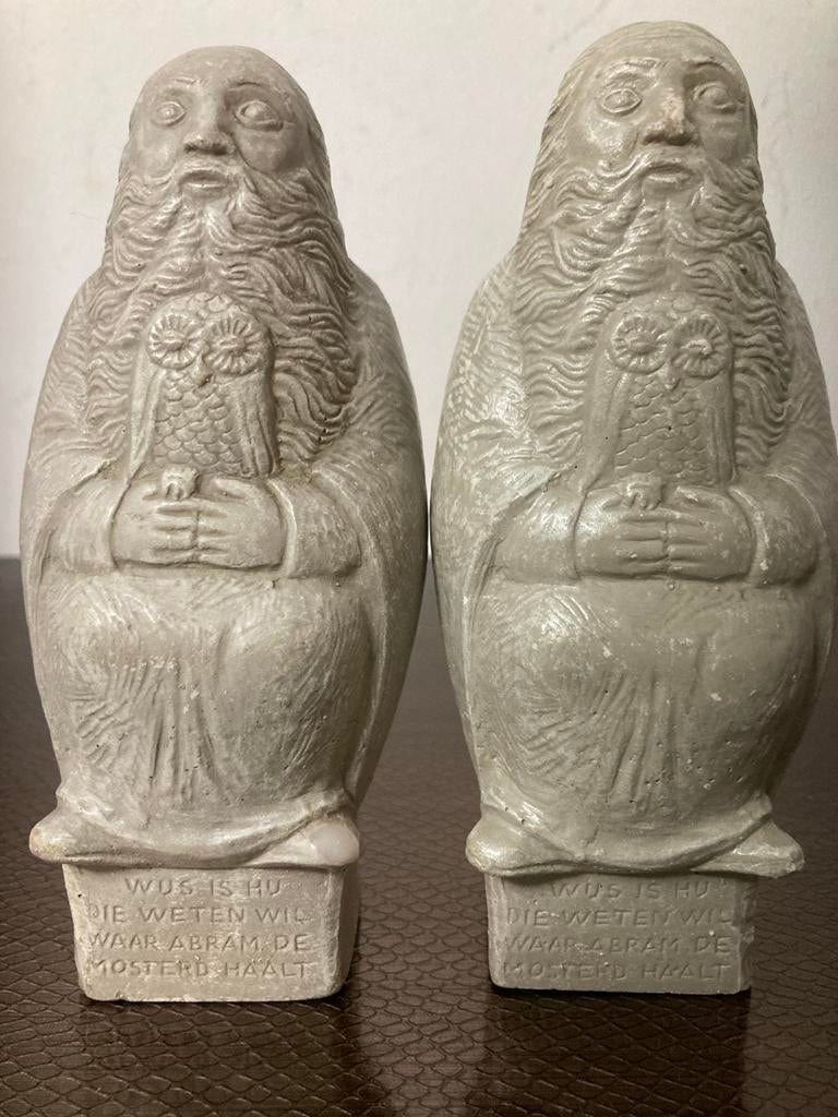 2 Abram beeldjes van Parastone, 14 cm hoog, Ophalen of Verzenden, Gebruikt, Mens