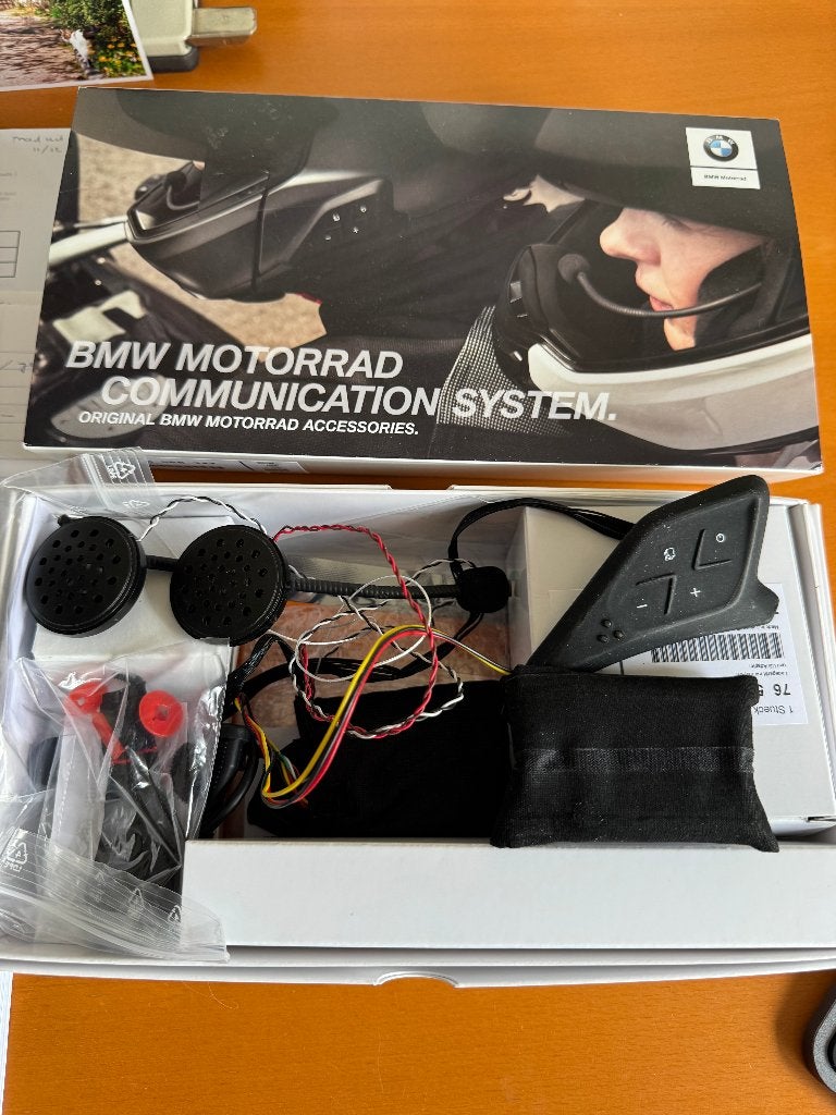 BMW communicatie systeem voor systeem 7 helm, Ophalen, Zo goed als nieuw