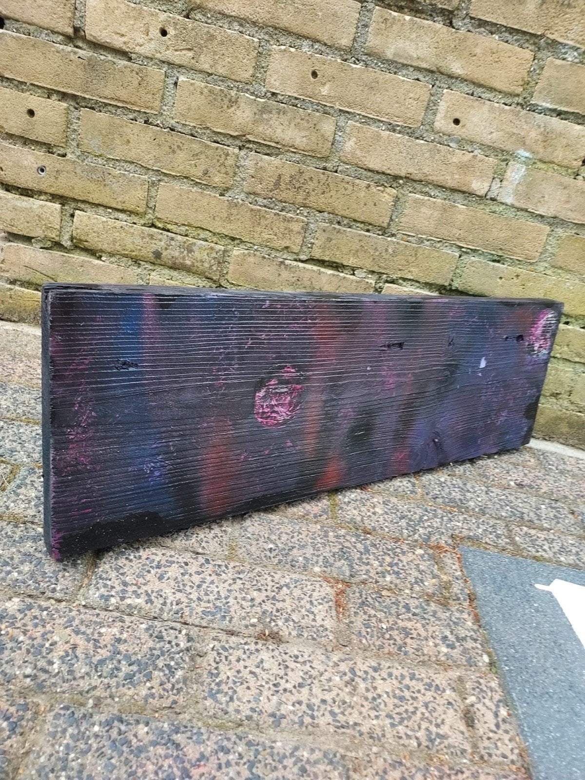 Graffiti plank, Ophalen
