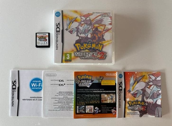 Pokemon White 2 - Nieuwstaat en compleet, Spelcomputers en Games, Avontuur en Actie, 1 speler, Ophalen of Verzenden, Zo goed als nieuw