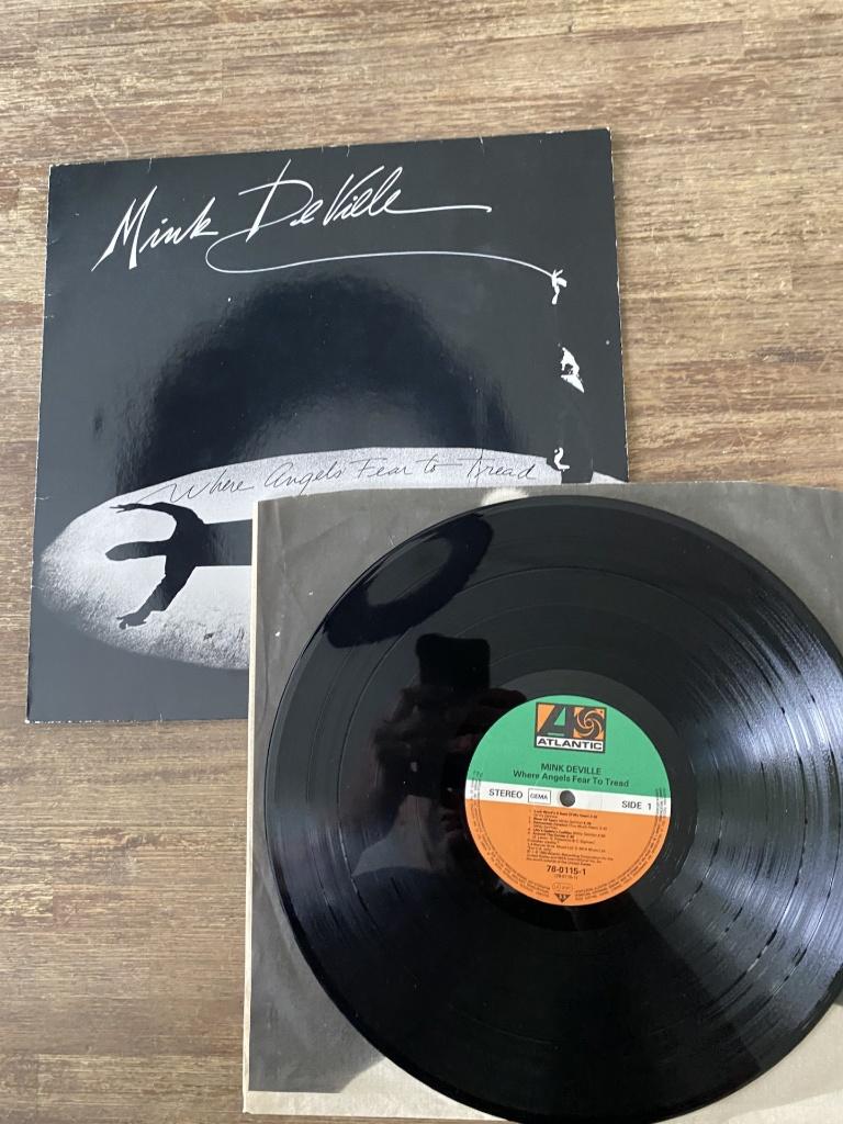 Mink DeVille – Where Angels Fear To Tread, Cd's en Dvd's, Vinyl | Pop, Ophalen of Verzenden, 1980 - 1989, Zo goed als nieuw, 12 inch