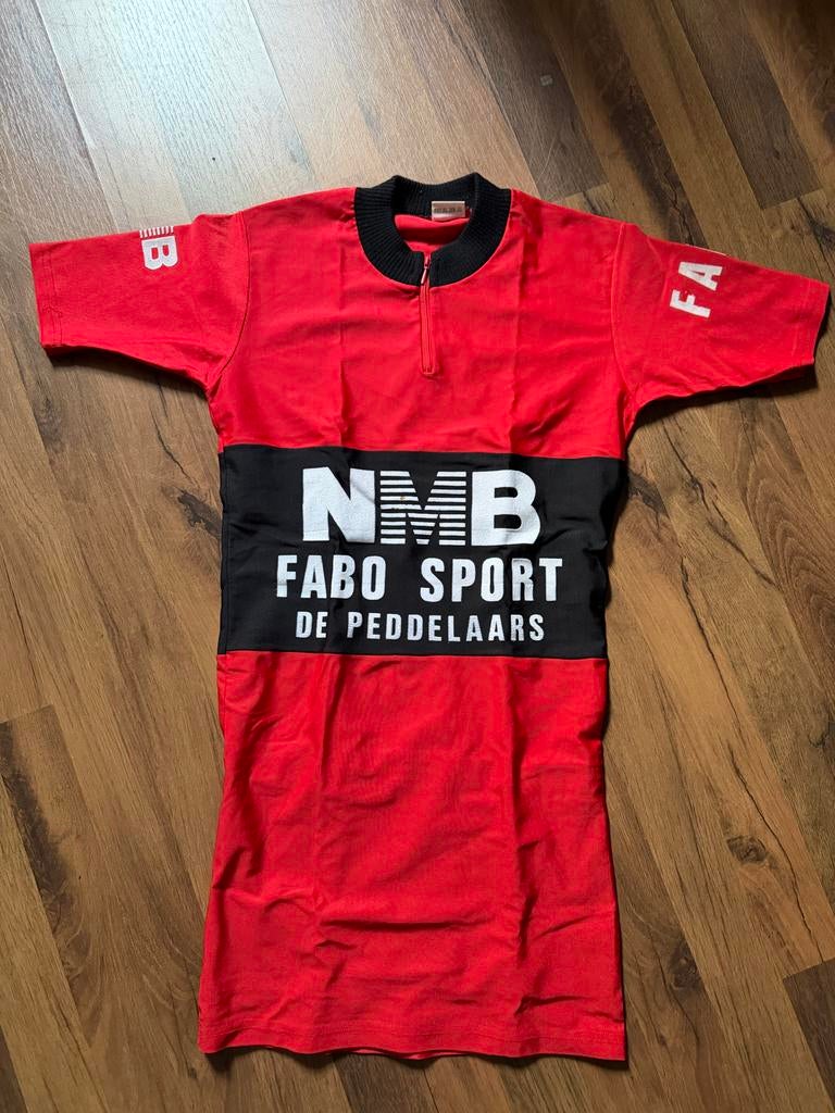 Vintage NMB Fabo Sport De Peddelaars Wielershirt, maat 2 (S), Fietsen en Brommers, S, Heren, Ophalen of Verzenden, Zo goed als nieuw