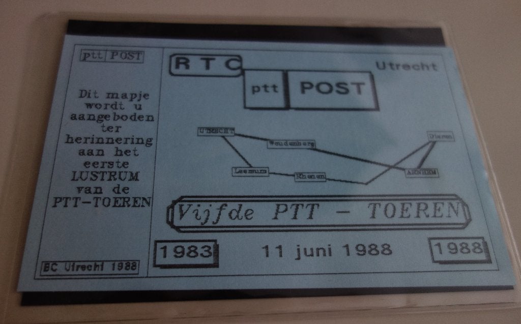 PTT post herinneringsmapje 1988, Ophalen of Verzenden, Nieuw